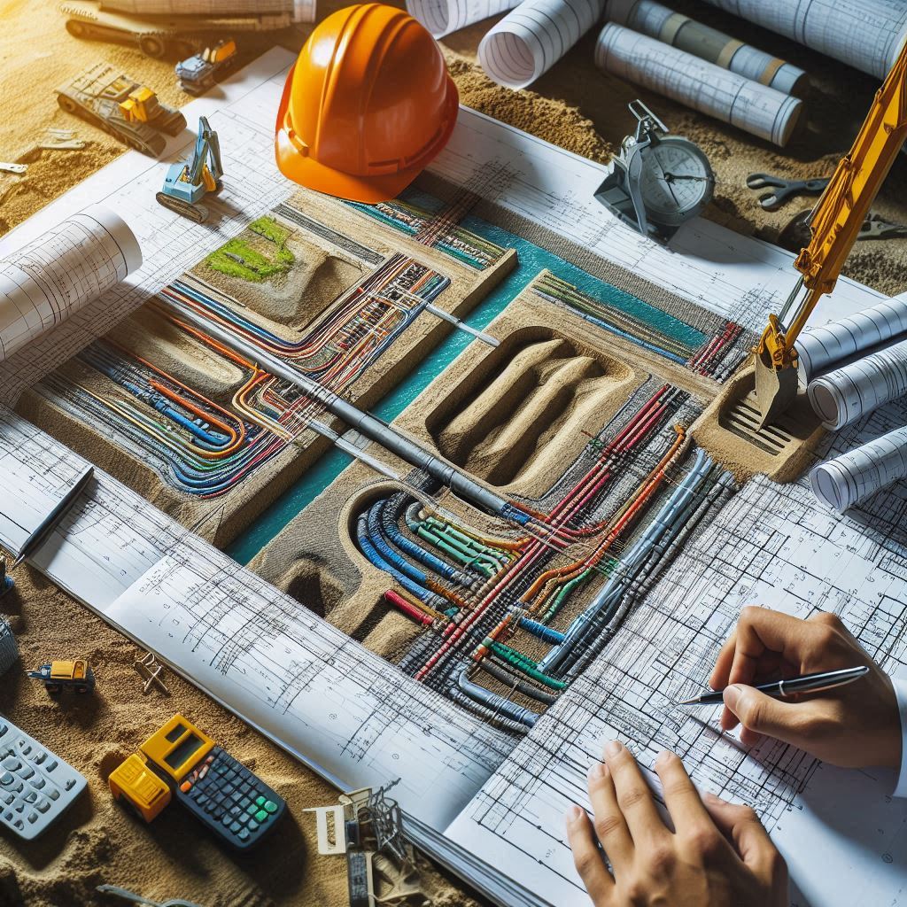 Desain Sistem Drainase pada Proyek Geoteknik
