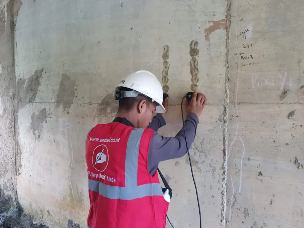 audit bangunan gedung hardness test