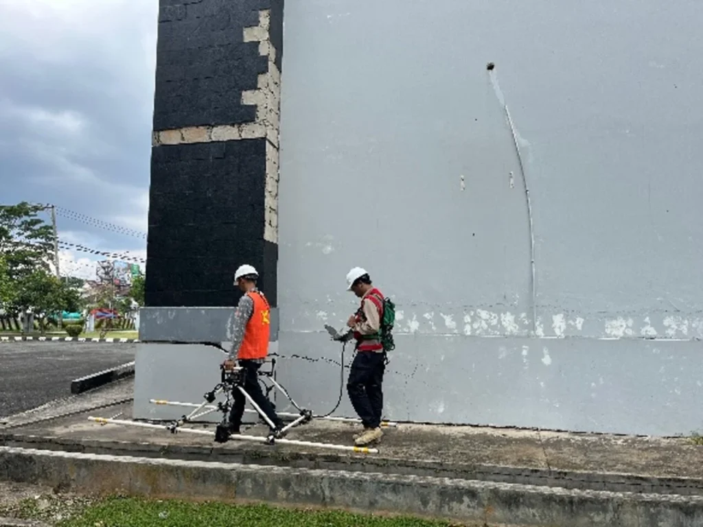 audit bangunangedung ground penetrating radar