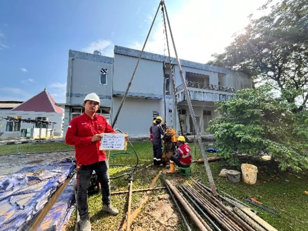 pengujian boring log