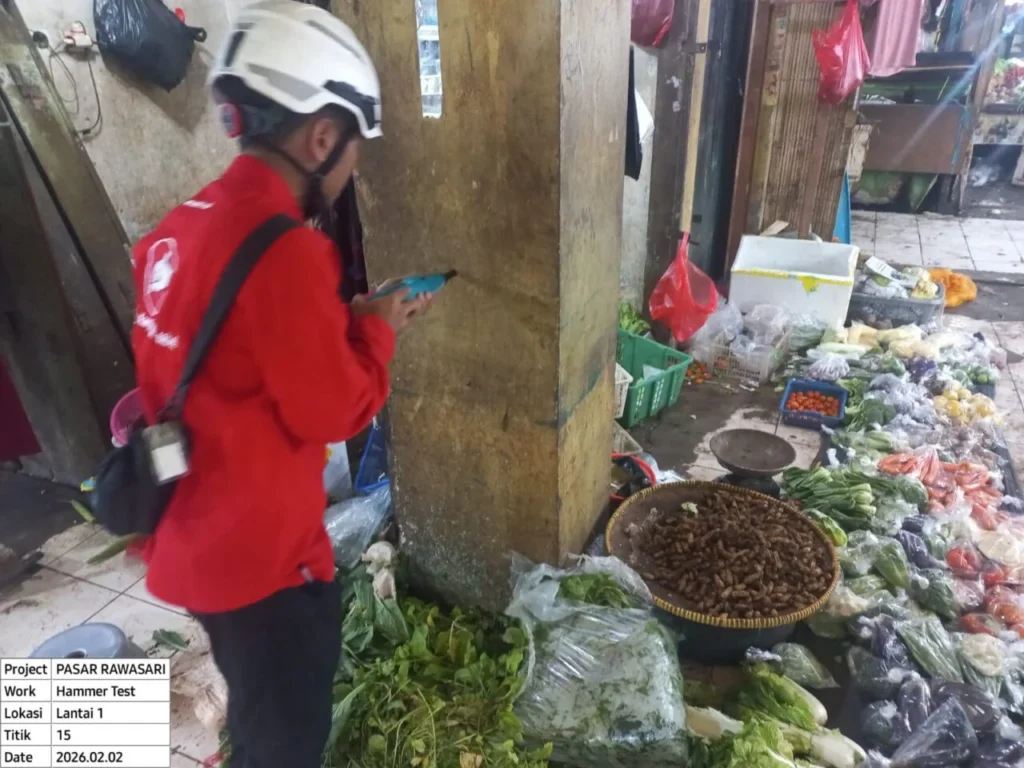 hammer test pasar rawasari