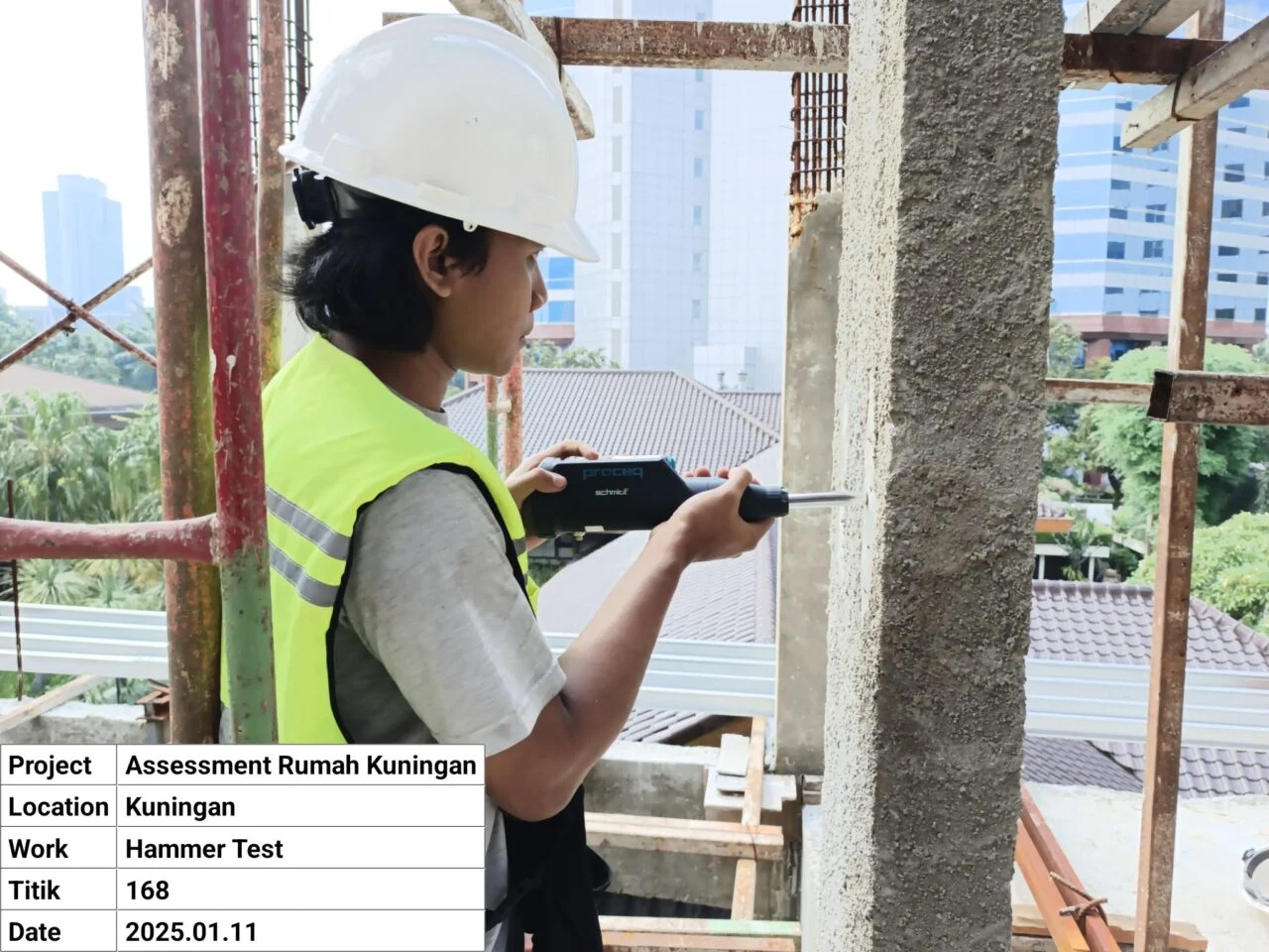 Prosedur Pengujian Hammer Test Beton